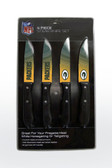 Green Bay Packers Knife Set Steak 4 Pack