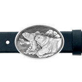 Polar Bear Belt Buckle