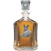 German Shepherd Capitol Decanter
