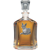 Boston Terrier Capitol Decanter