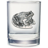 Frog Double Old Fashioned Glass Set of 2