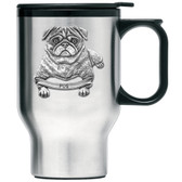 Pug Travel Mug