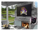 East Carolina Pirates TV Cover (TV sizes 50"-56")