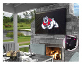 Fresno State Bulldogs TV Cover (TV sizes 40"-46")