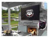 Georgia Bulldogs "Bulldog" TV Cover (TV sizes 60"-65")