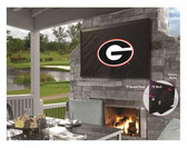 Georgia Bulldogs "G" TV Cover (TV sizes 50"-56")