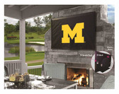 Michigan Wolverines TV Cover (TV sizes 40"-46")