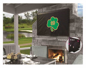 Notre Dame Fighting Irish (Shamrock) TV Cover (TV sizes 60"-65")