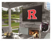 Rutgers Scarlet Knights TV Cover (TV sizes 30"-36")