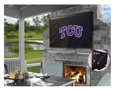 TCU Horned Frogs TV Cover (TV sizes 50"-56")