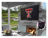 Texas Tech Red Raiders TV Cover (TV sizes 50"-56")