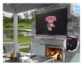 Wisconsin Badgers "Badger" TV Cover (TV sizes 30"-36")