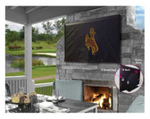 Wyoming Cowboys TV Cover (TV sizes 60"-65")