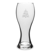 Christmas Tree Deep Etched 23oz Giant Pilsner