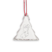 Stocking Tree Shaped Crystal Christmas Ornament