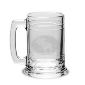 Moose Oval 15oz Deep Etched Colonial Tankard