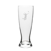 Volleyball Player 23oz Deep Etched University Pilsner