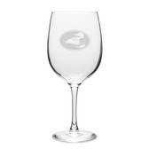 Duck Oval 19 oz. Deep Etched Wine Glass