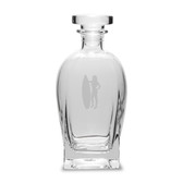 Surfer 23.75 Deep Etched Rossini Decanter
