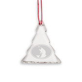 Fly fish Tree Shaped Crystal Christmas Ornament