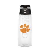 Clemson Tigers Sport Bottle 24oz Plastic Infuser Style