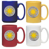 Philippines Sun Coffee Mug, Set of 4