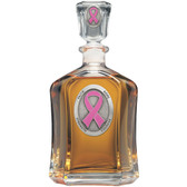 Pink Ribbon Capitol Decanter
