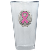 Pink Ribbon Pint Glass