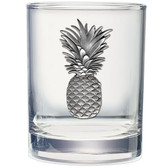 Pineapple Double Old Fashioned Glass Set of 2