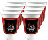 144th Kentucky Derby 16 oz. Beverage Cups - 8/pkg.
