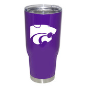 Kansas State Wildcats 32oz Decal Powder Coated Stainless Steel Tumbler