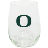 Oregon Ducks 15oz Decorated Stemless Wine Glass