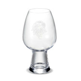 Eagles Head Deep Etched  18.25 Luigi Bormioli IPA Glass