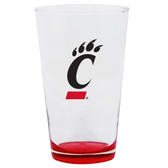 Cincinnati Bearcats 16oz Highlight Pint Glass