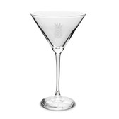 Pineapple 10 oz Classic Martini Glass