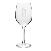 Pineapple 16 oz Classic White Wine Glass