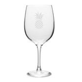 Pineapple 19 oz Classic Red Wine Glass