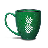 Pineapple 15 oz Green Bistro Mug
