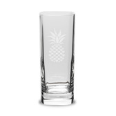 Pineapple Luigi Bormioli 13.50 oz Square Round Highball Glass
