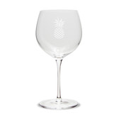Pineapple Luigi Bormioli 18 oz Titanium Red Wine Glass