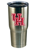 Houston Cougars 22oz Decal Stainless Steel Tumbler