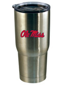 Ole Miss Rebels 22oz Decal Stainless Steel Tumbler