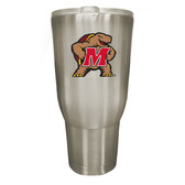 Maryland Terrapins 32oz Stainless Steel Decal Tumbler