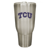 TCU Horned Frogs 32oz Stainless Steel Decal Tumbler
