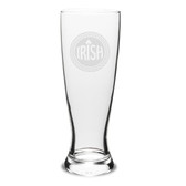 Irish Celtic Logo Deep Etched 23 oz University Beer Pilsner