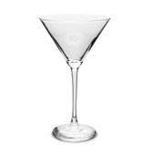 Irish Celtic Logo Deep Etched 10 oz Classic Martini Glass
