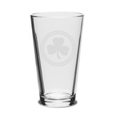 Shamrock Celtic Logo 16 OZ Classic Pub Glass