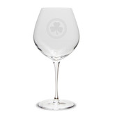 Shamrock Celtic Logo Luigi Bormioli 22 oz Titanium Robusto Wine Glass