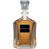 Thin Blue Line Capitol Decanter
