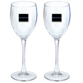 Thin Blue Line Goblets (Set of 2)